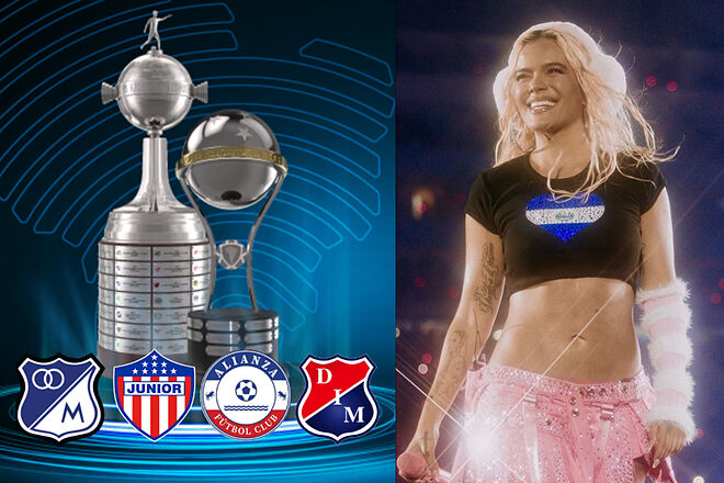 Calendarios Copa Libertadores y Copa Sudamericana 2024 afectados por Karol G (Conmebol - Clubes FPC - Instgaram: Karol G)
