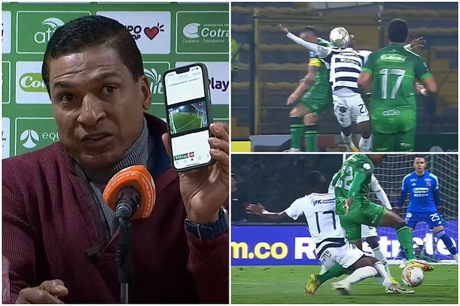 En La Equidad estallan después de perder con Medellín por decisiones arbitrales (YouTube: Dimayor - Win Sports)