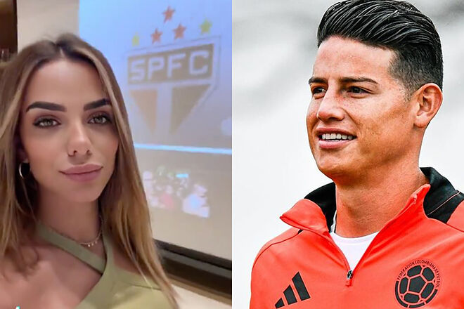 Vidoe de Key Alves y nueva sospecha sobre James Rodrígiez (TikTok: Key Alves - Instagram: James Rodríguez)