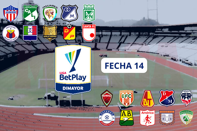 Partidos y posiciones Liga BetPlay 1-2024 - fecha 14 (Alcaldía Manizales - Clubes FPC - Liga BetPlay - Marca)