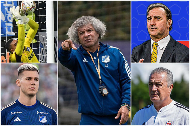 Comentario de Gamero por convocatorias de Montero con Colombia y Vargas con Costa Rica (Instagram: Dimayor, Millonarios, FCF, FCRF)