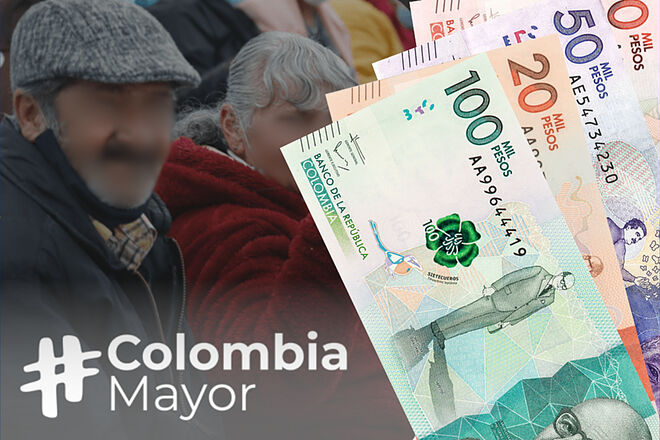 Bono Pensional y Colombia Mayor en abril y mayo del 2024 (Prosperidad Social - Banco de la República)