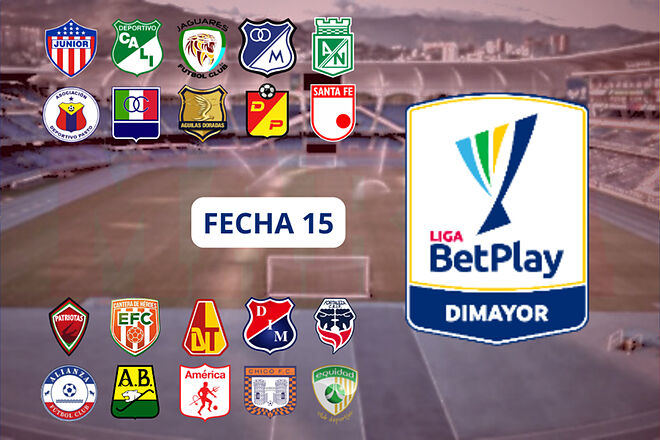 Partidos y posiciones Liga BetPlay 1-2024 - Fecha 15 (Alcaldía Cali - Clubes FPC - Liga BetPlay - Marca)