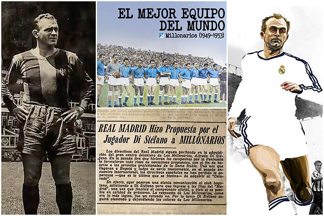 Historia de Millonarios y Di Stéfano siendo 'El mejor equipo del mundo' antes del Real Madrid (Señal Colombia - Marca)