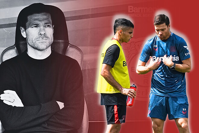 Gustavo Puerta habló de lo que le ha aportado Xavi Alonso en Bayer Leverkusen (EFE - 'X': Bayer Leverkusen)