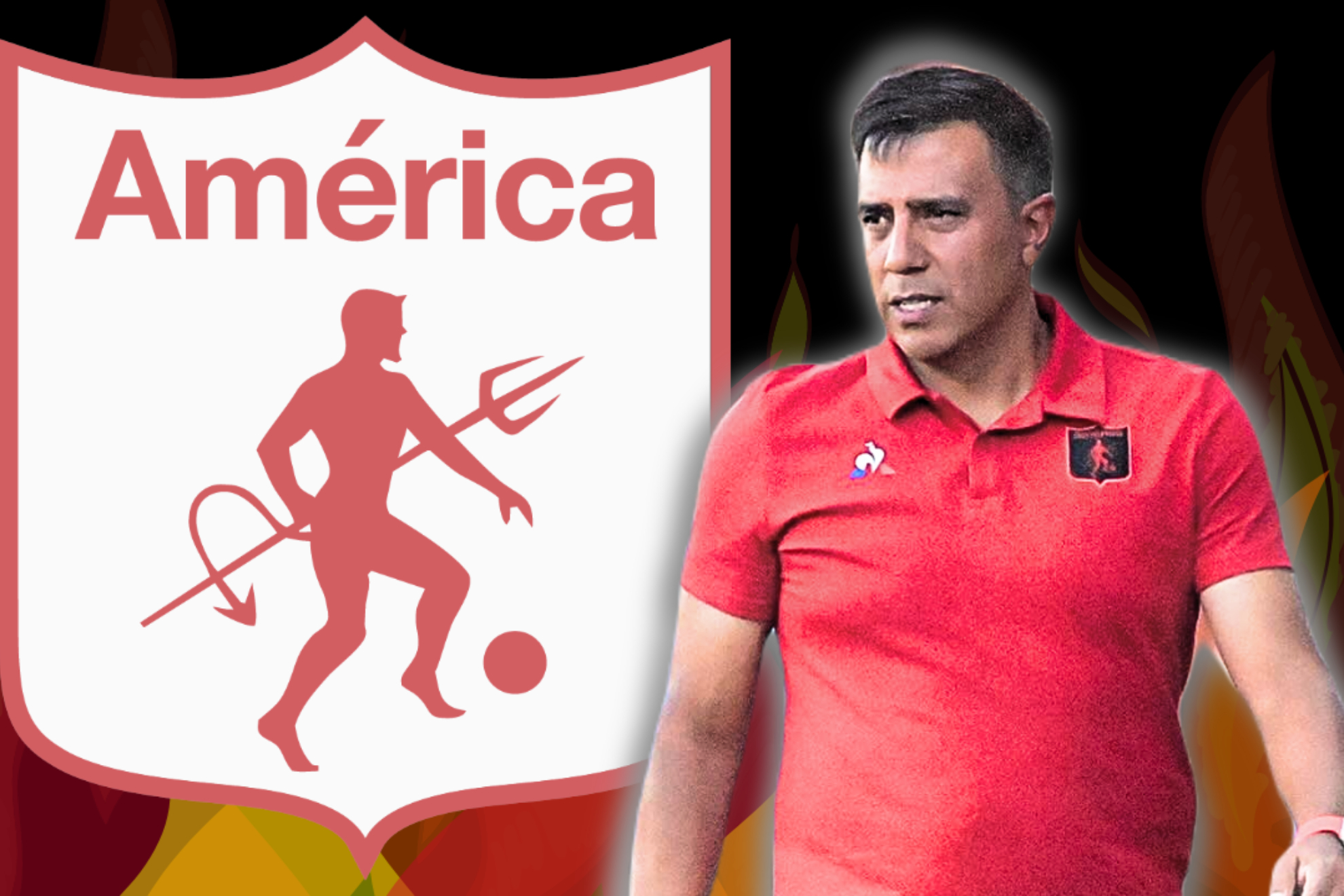 Acusaciones contra César farías por comportamientos en América (Facebook: América de Cali)