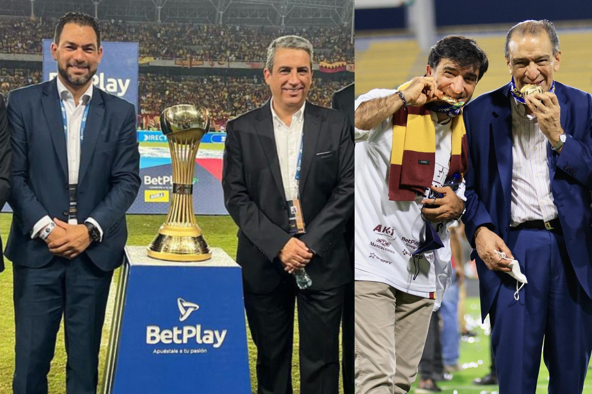 César Camargo, presidente del Tolima,señala a Millonarios por cercanía con Dimayor (Instagram: 'Gato' Pérez - 'X': Deportes Tolima)
