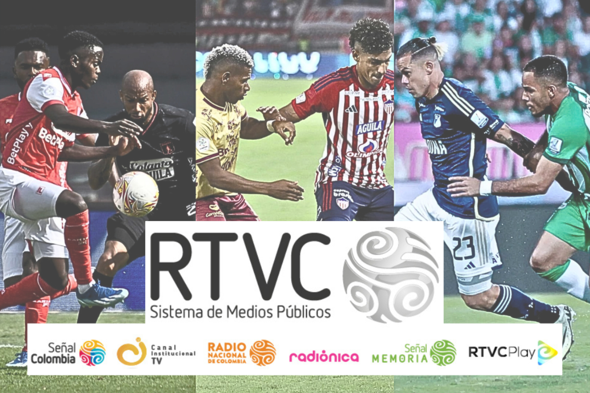 RTVC emitirá partidos del Fítbol Profesional Colombiano por convenio con Dimayor (Instagram: Dimayor - RTVC Sistema de Medios Públicos)