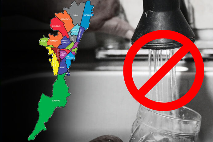Racionamiento y cortes de agua en Bogotá: consulta cuándo será el turno de tu barrio en el link.