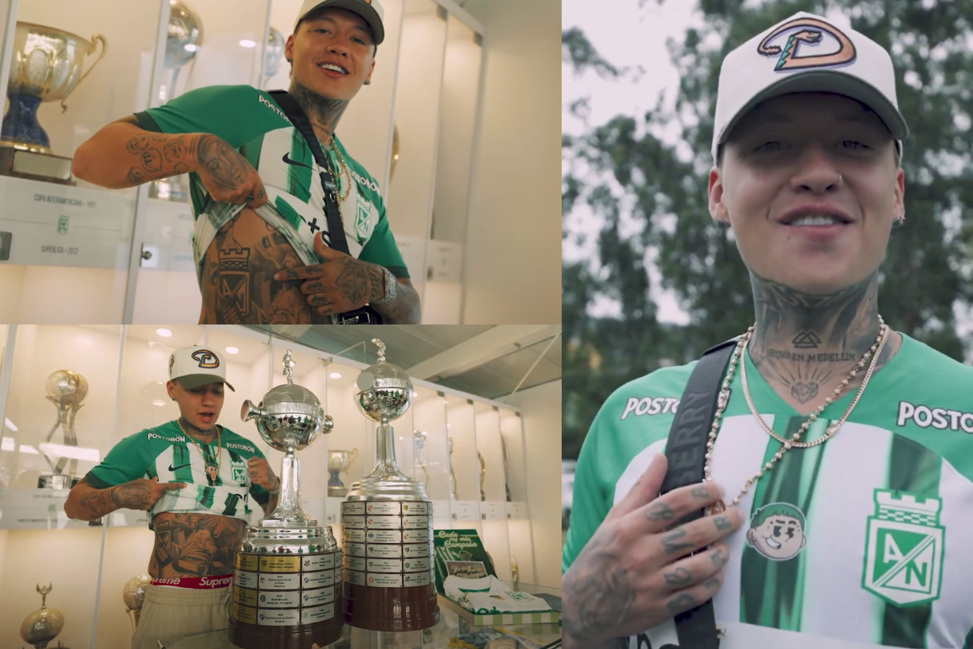 Blessd se acerca a Atlético Nacional y respoden rumores de venta del club (YouTube: Atlético Nacional)