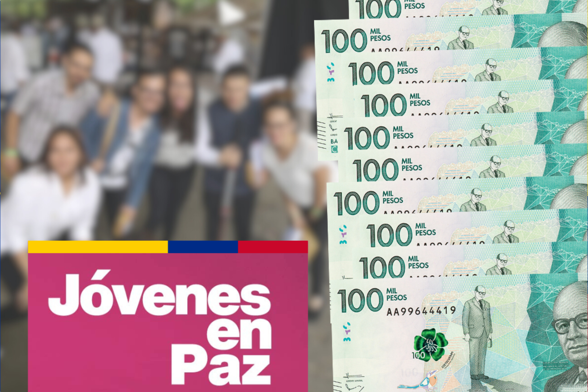 Información de Jóvenes en Paz (Colombia Joven, Ministerio de la Igualdad y Equidad, Banco de la República)