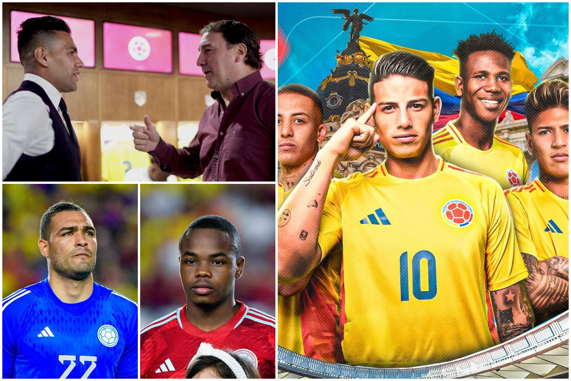 'Fijos' y dudas de la Selección Colombia para Copa América 2024 (Instagram: Selección Colombia)