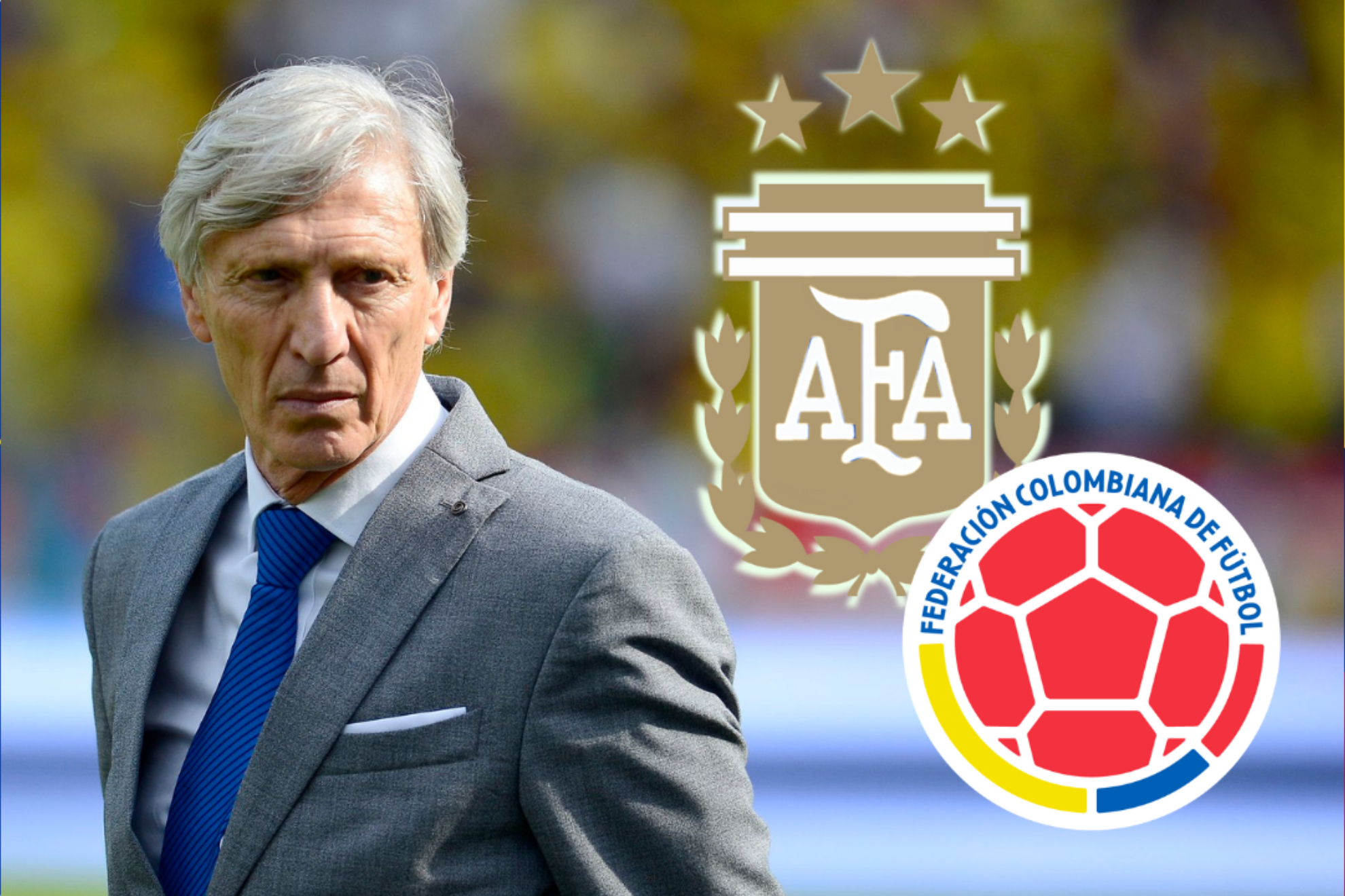 José Pékerman habló de Argentina y Colombia para la Copa América 2024 ('X': Selección Colombia - AFA - FCF)
