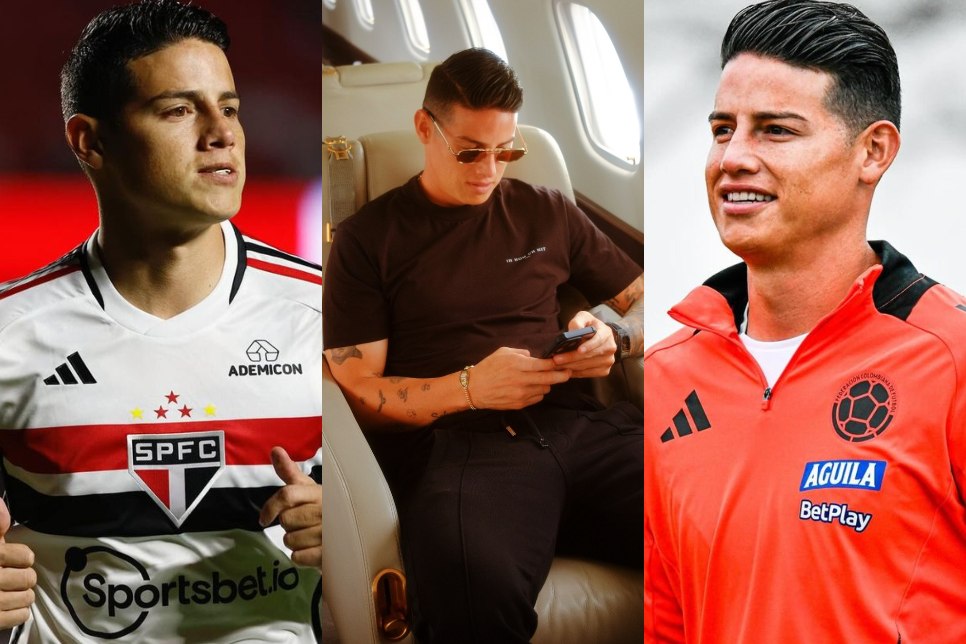 James quedó en libertad del São Paulo para entrenar para la Copa América 2024 (Instagram: James Rodríguez)