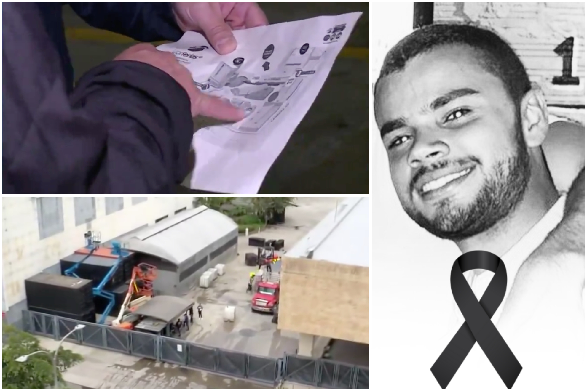 Versiones de la muerte de Carlos David Ruiz en Baum Festival ('X': Noticias Caracol - Cortesía)