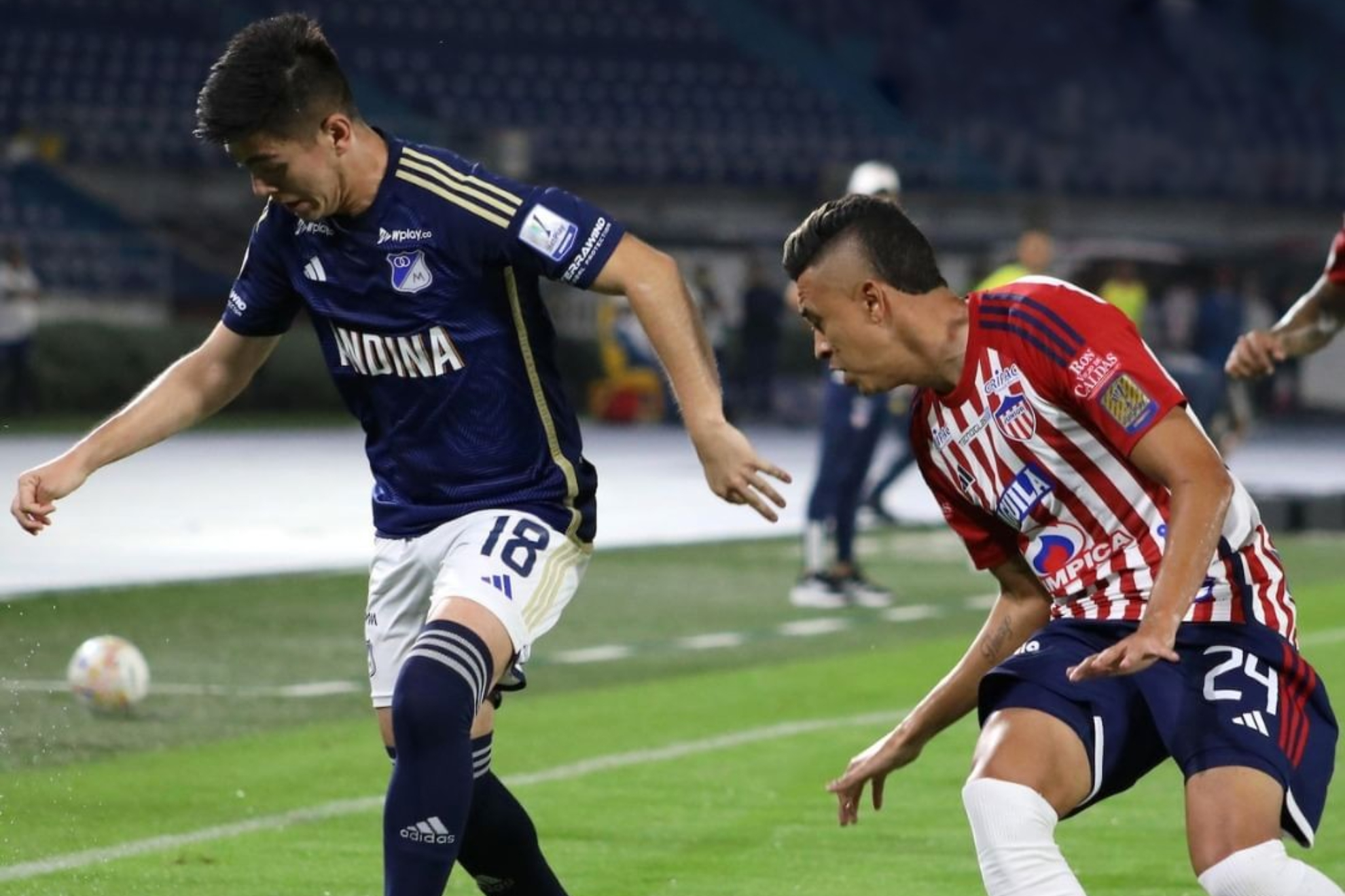 Víctor cantillo sobre Junior y Millonarios en Copa Libertadores 2024 (Instagram: Dimayor)