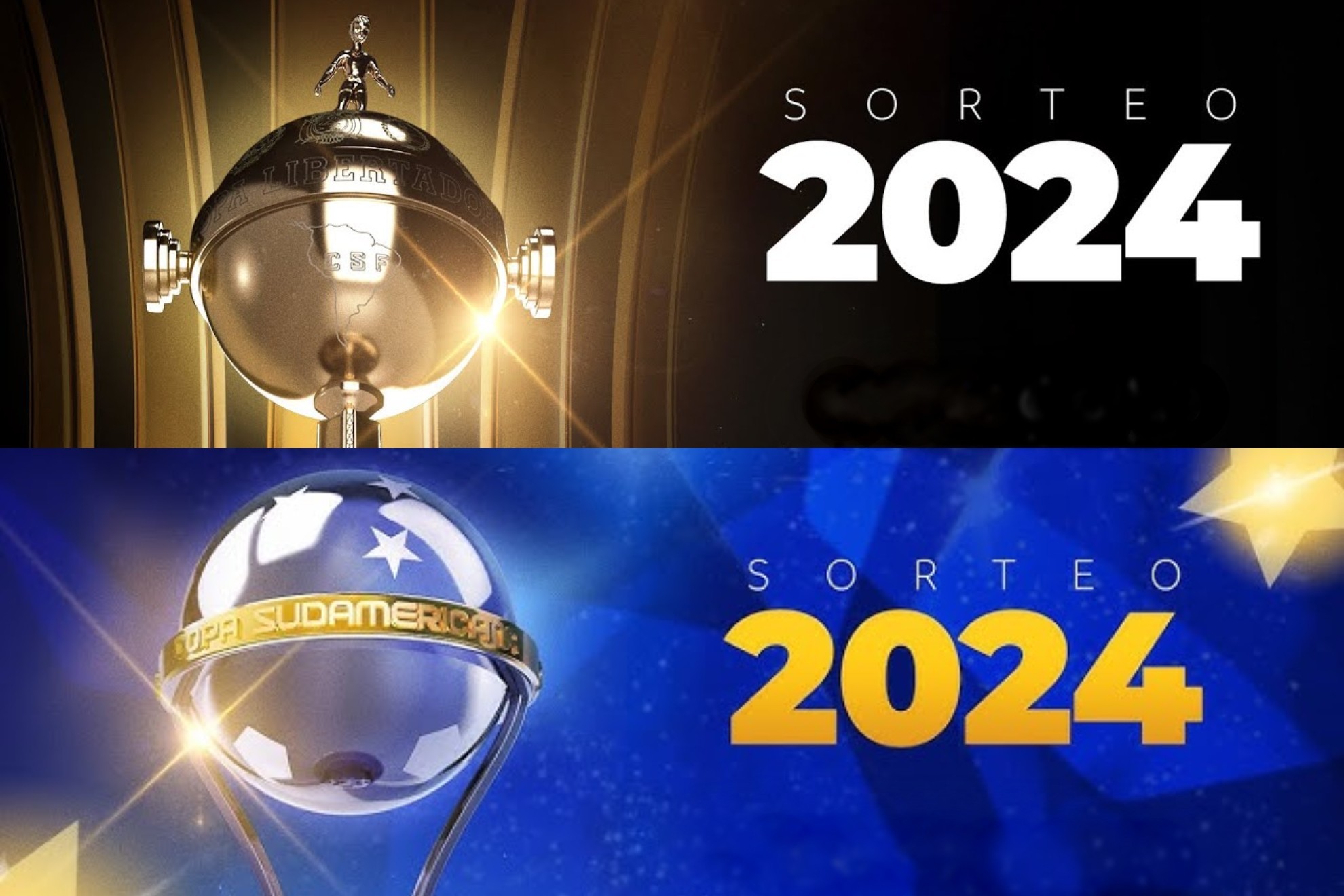 Información para sorteos de octavos de final de Copa Libertadores y Copa Sudamericana (Conmebol)