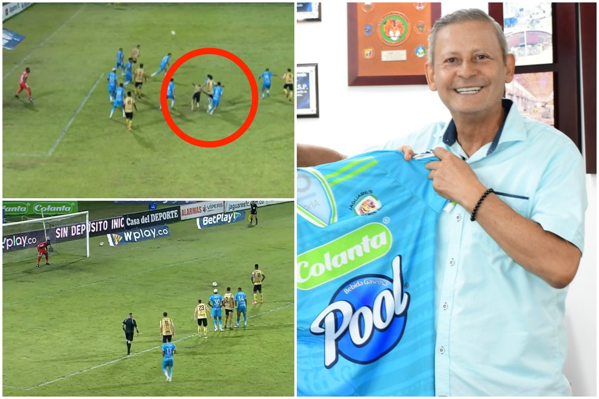 Presidnete de Jaguares reveló nombre del jugador y partido que tuvo amaño por apuestas (Win Sports - 'X': Urragenerador)