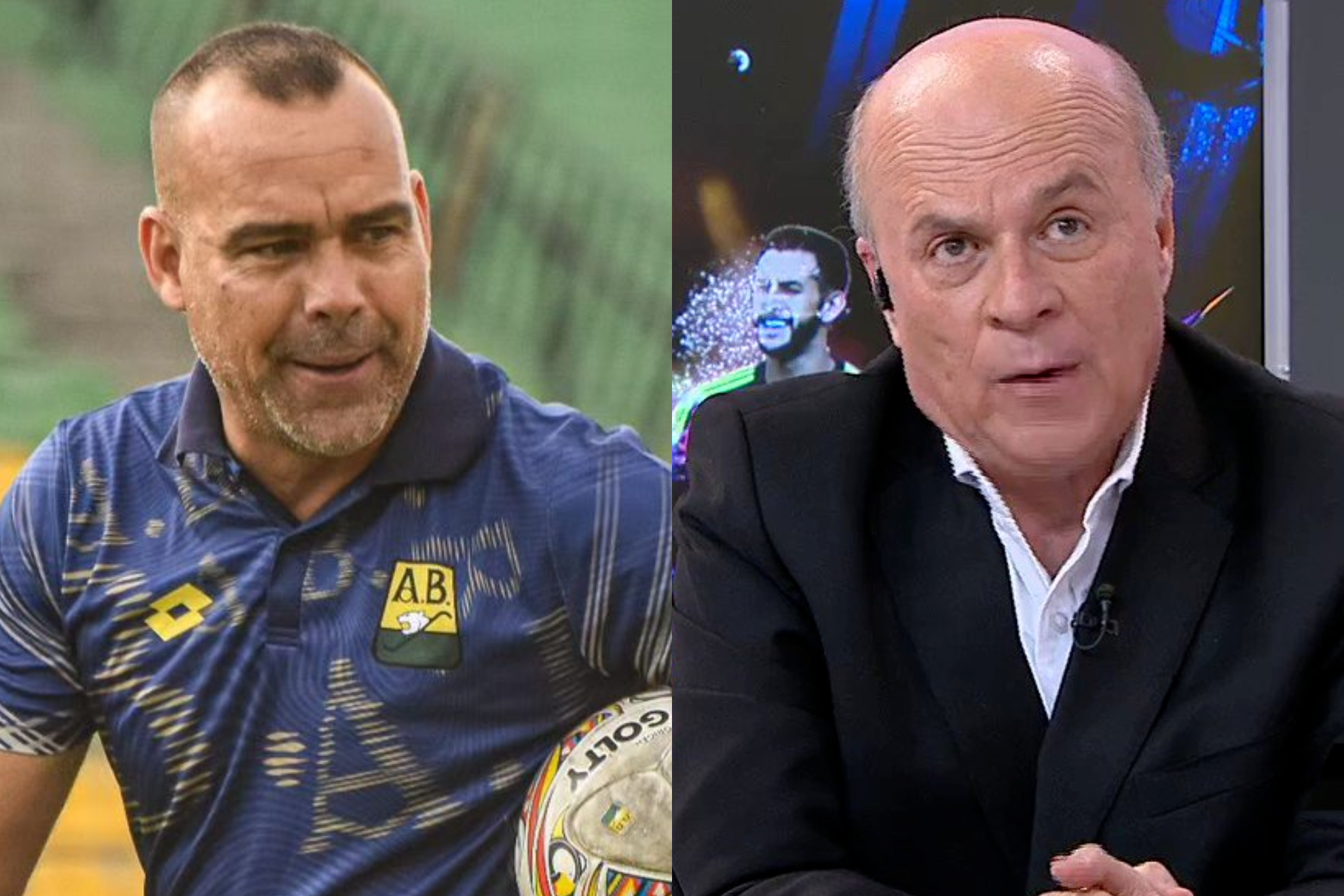 Toma vuelo la vieja pelea entre Rafael Dudamel y Carlos Antonio Vélez (Instagram: Atlético Bucaramanga - 'X': Win Sports)