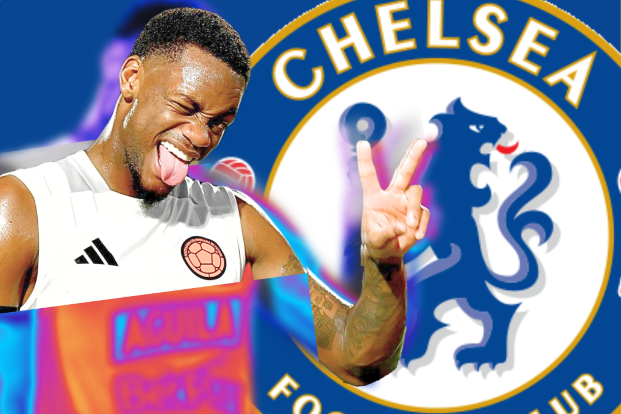 Jhon Jader Durán y el interés del Chelsea para llevarlo en 2024-25 (Cortesía: FCF - Chelsea - Marca)