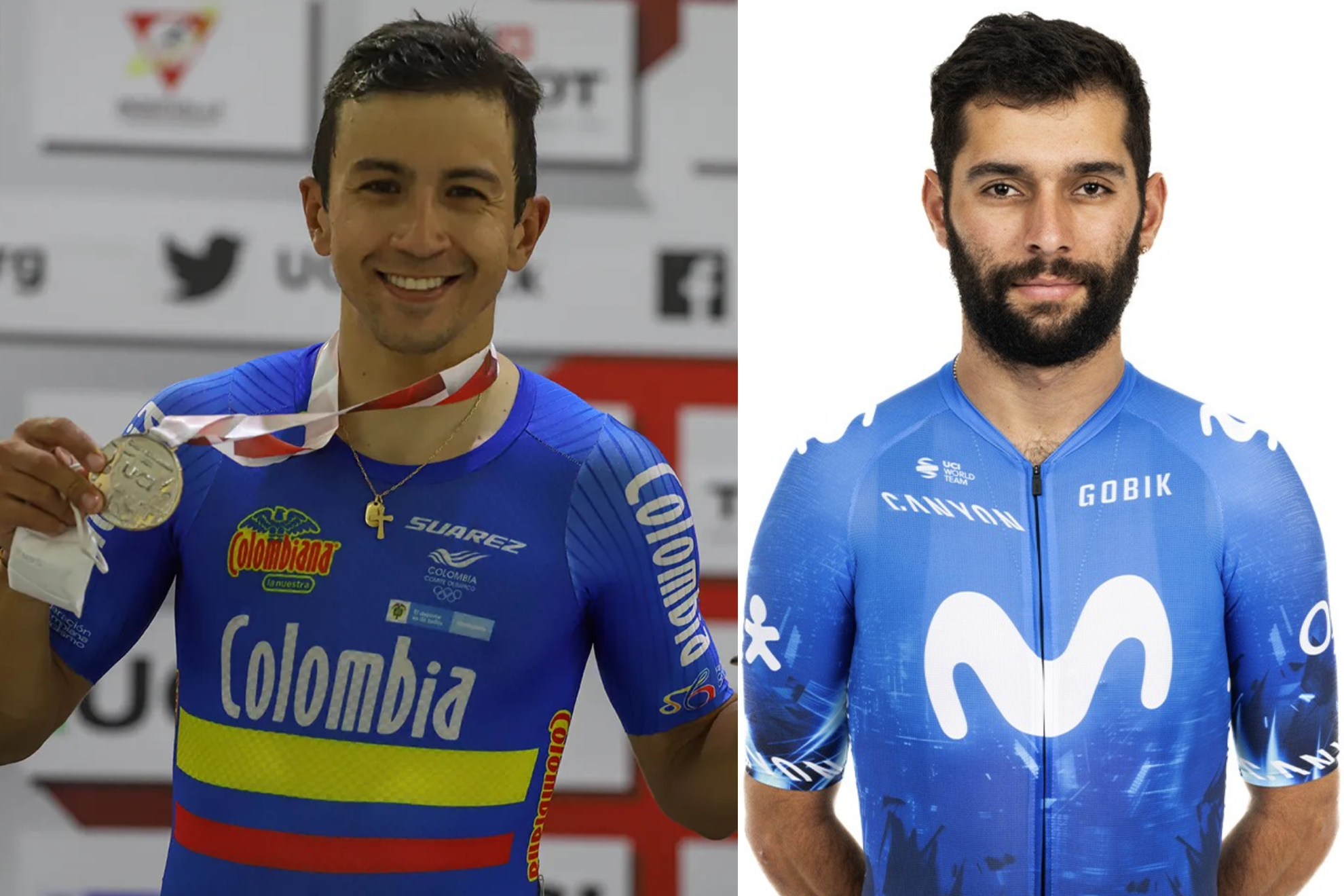 Reclamo de 'Juanes' Arango por elección de Fernando Gaviria para París 2024 (Cortesía: FCC, Movistar Team)