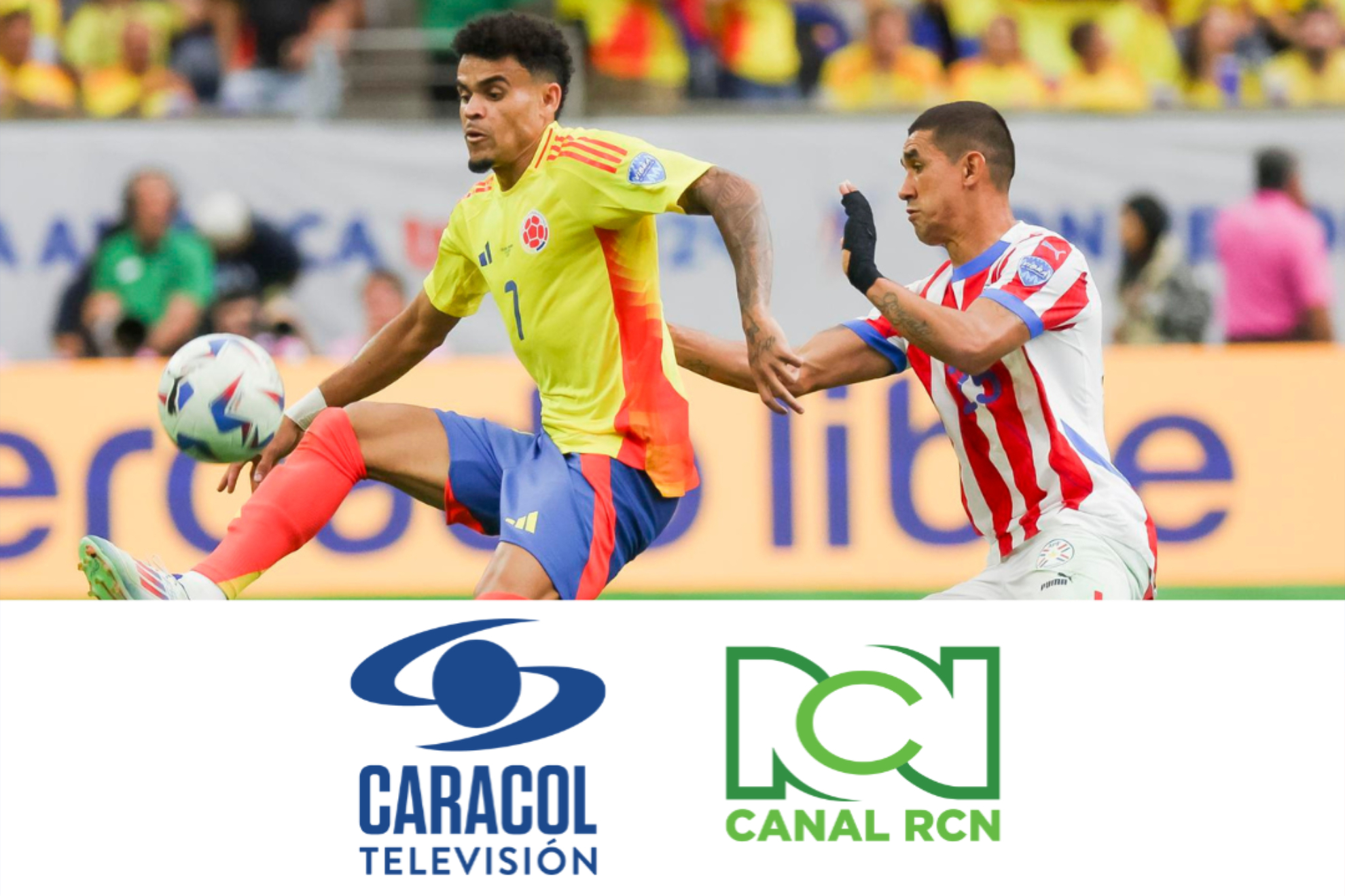 Colombia vs. Paraguay: rating y audiencia de la Fecha 1 de Copa América 2024 (EFE - Caracol Televisión - Canal RCN)