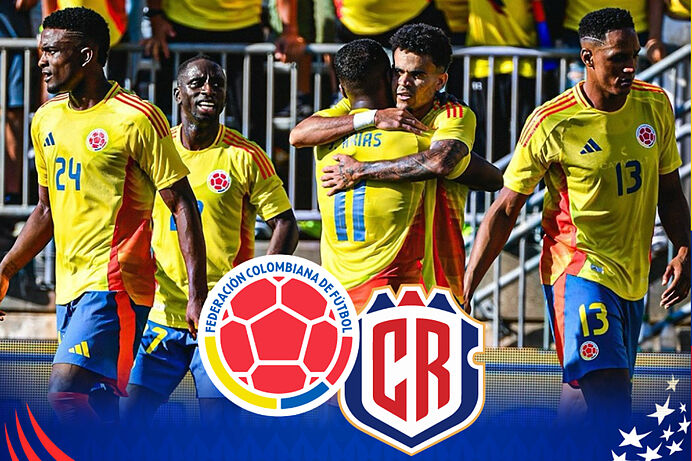 Colombia vs. Costa Rica, EN VIVO: hora y dónde ver por TV y online el ...