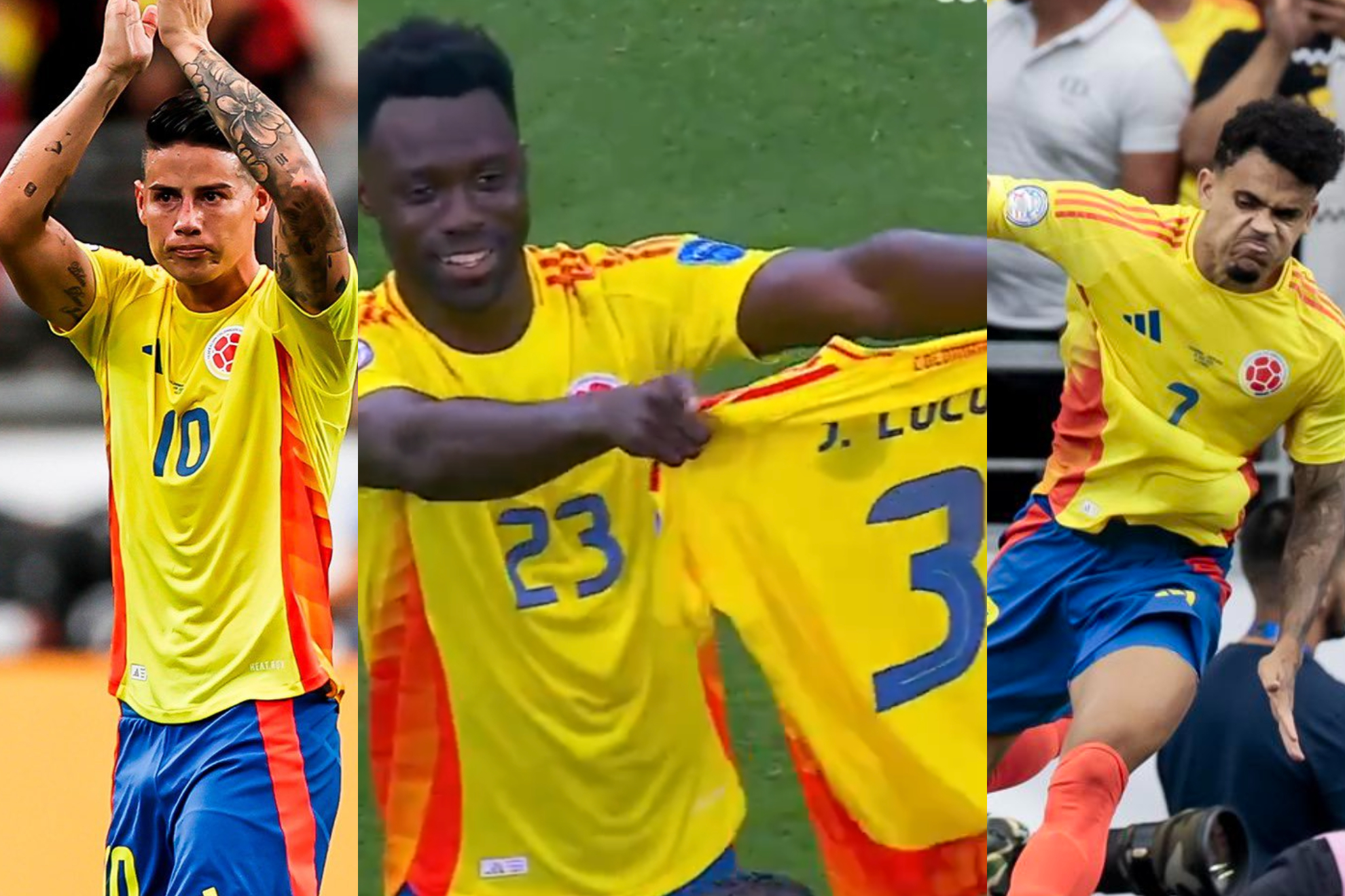 Colombia le ganó a Costa Rica y clasificó a cuartos de Copa América 2024 ('X': FCF, DSports - EFE)