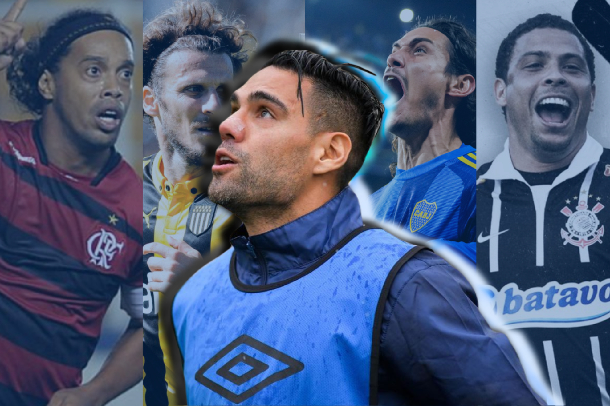 Falcao y otras leyendas del fútbol sudamericano que volvieron a cumplir su sueño ('X': Ronaldinho, Peñarol, Boca Juniors, Corinthians, Rayo Vayecano)