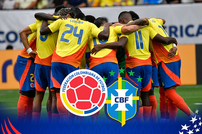 Colombia vs. Brasil: horario y dónde ver por TV y online la Fecha 3 de Copa América 2024.