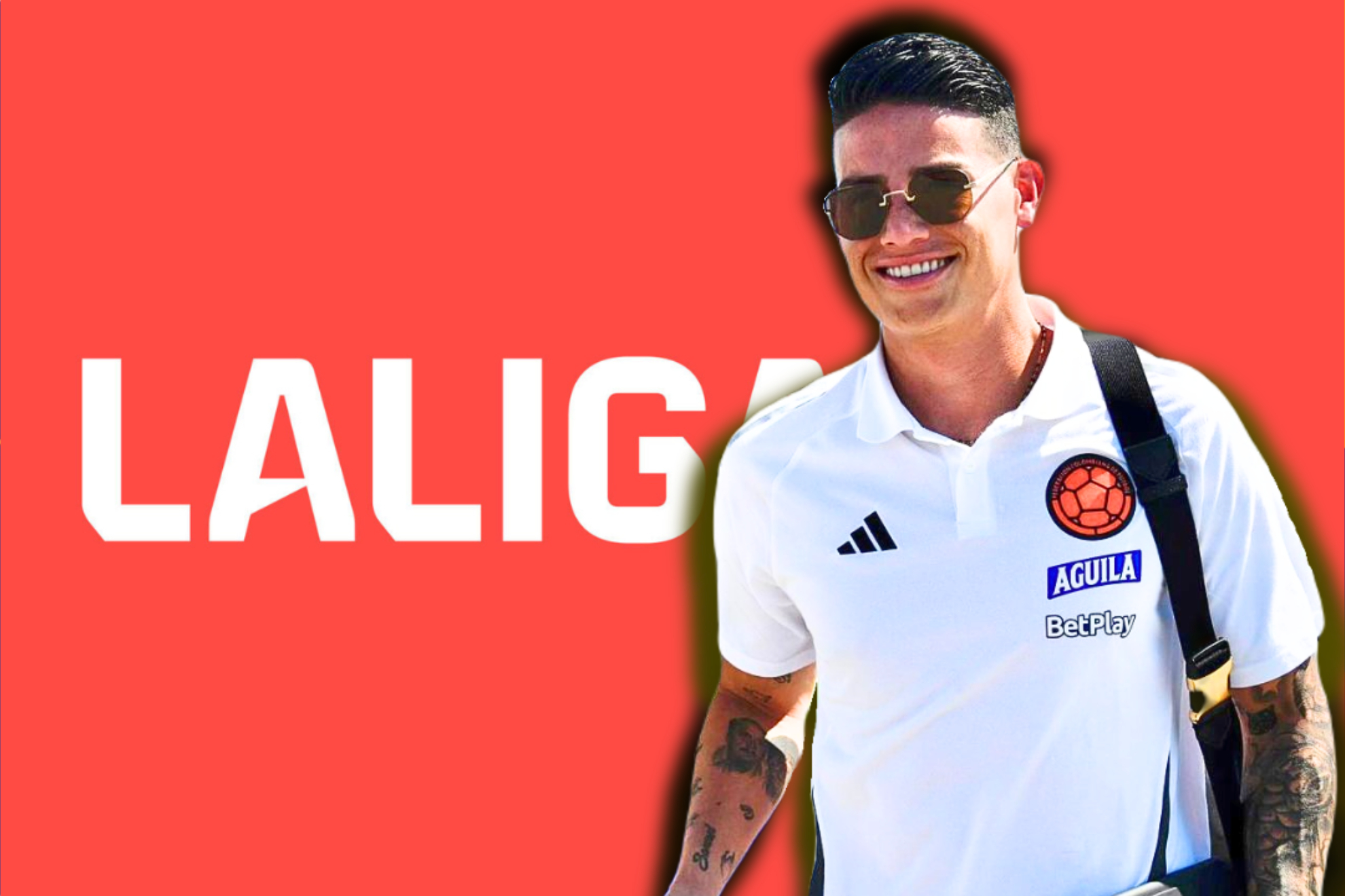 Vuelven a vincular a James Rodríguez con un regreso a España (LaLiga - Cortesía: FCF)