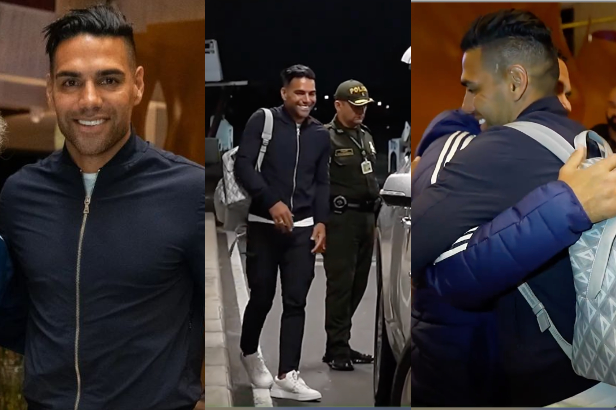 Emocionante llegada de Falcao a Bogotá para unirse a Millonarios ...