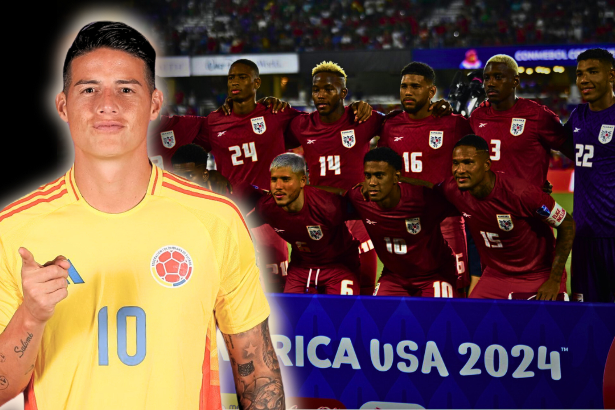 Verdad de James Rodríguez para el partido Colombia vs. Panamá de Copa América (Instagram: FCF - EFE)