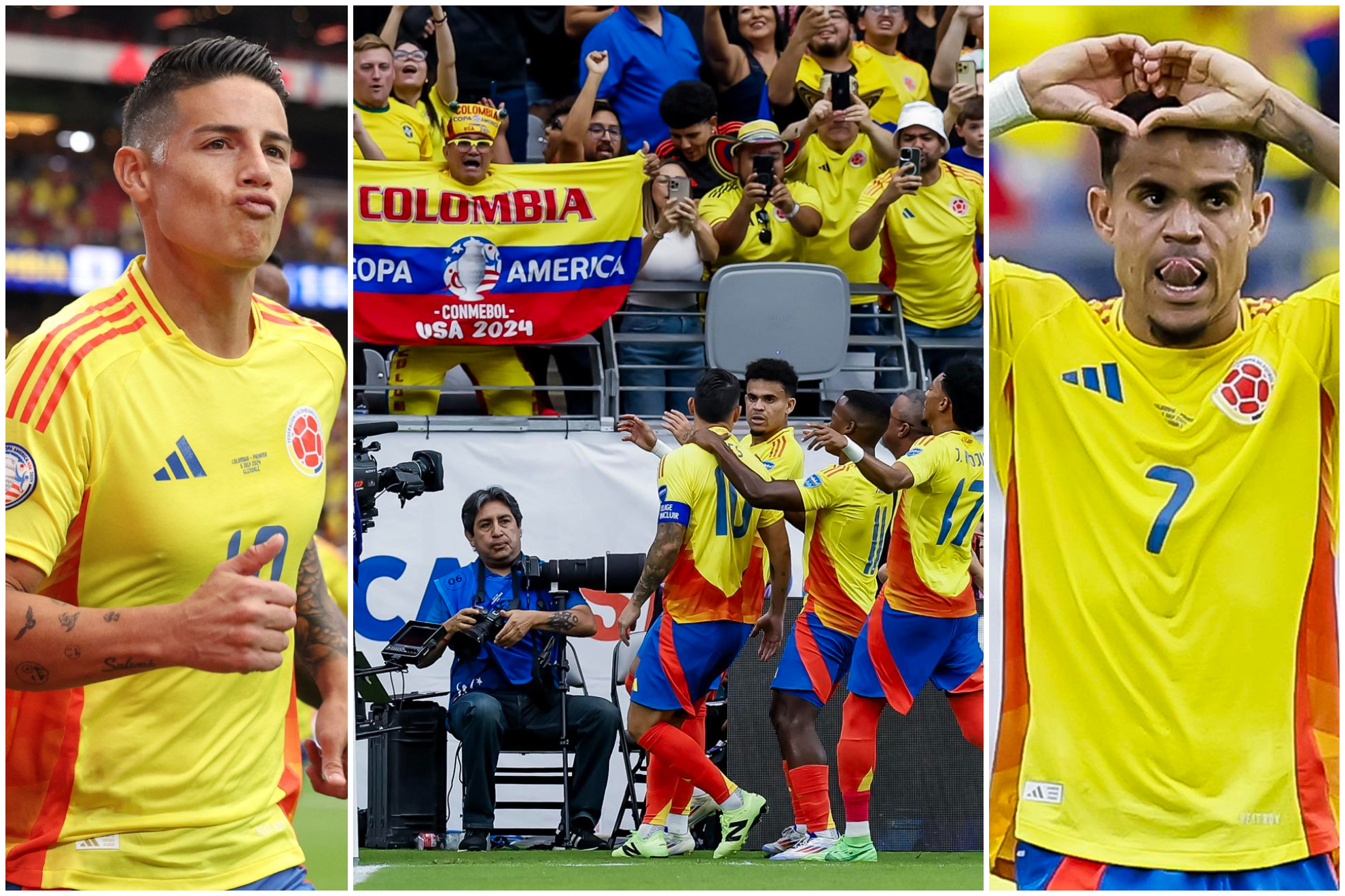 Partido Colombia vs. Panamá por cuartos de final de Copa América 2024 (Instagram: Copa América - EFE)