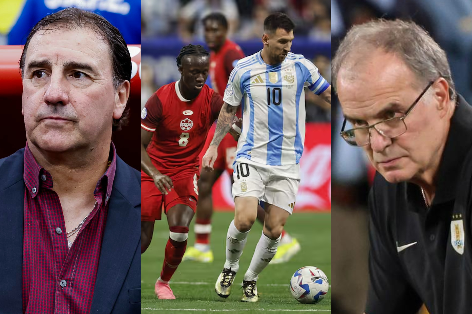 Declaraciones de Néstor Lorenzo y Marcelo Bielsa antes de semifinales de Copa América 2024 (EFE)