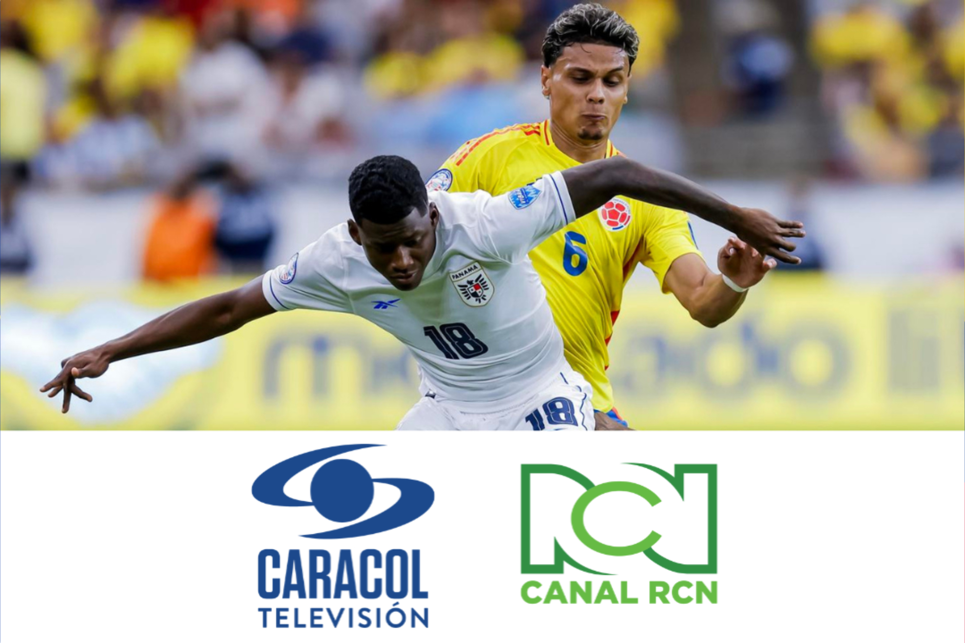 Colombia vs. Panamá: rating y audiencia cuartos de final Copa América 2024 (EFE - Caracol Televisión - Canal RCN)
