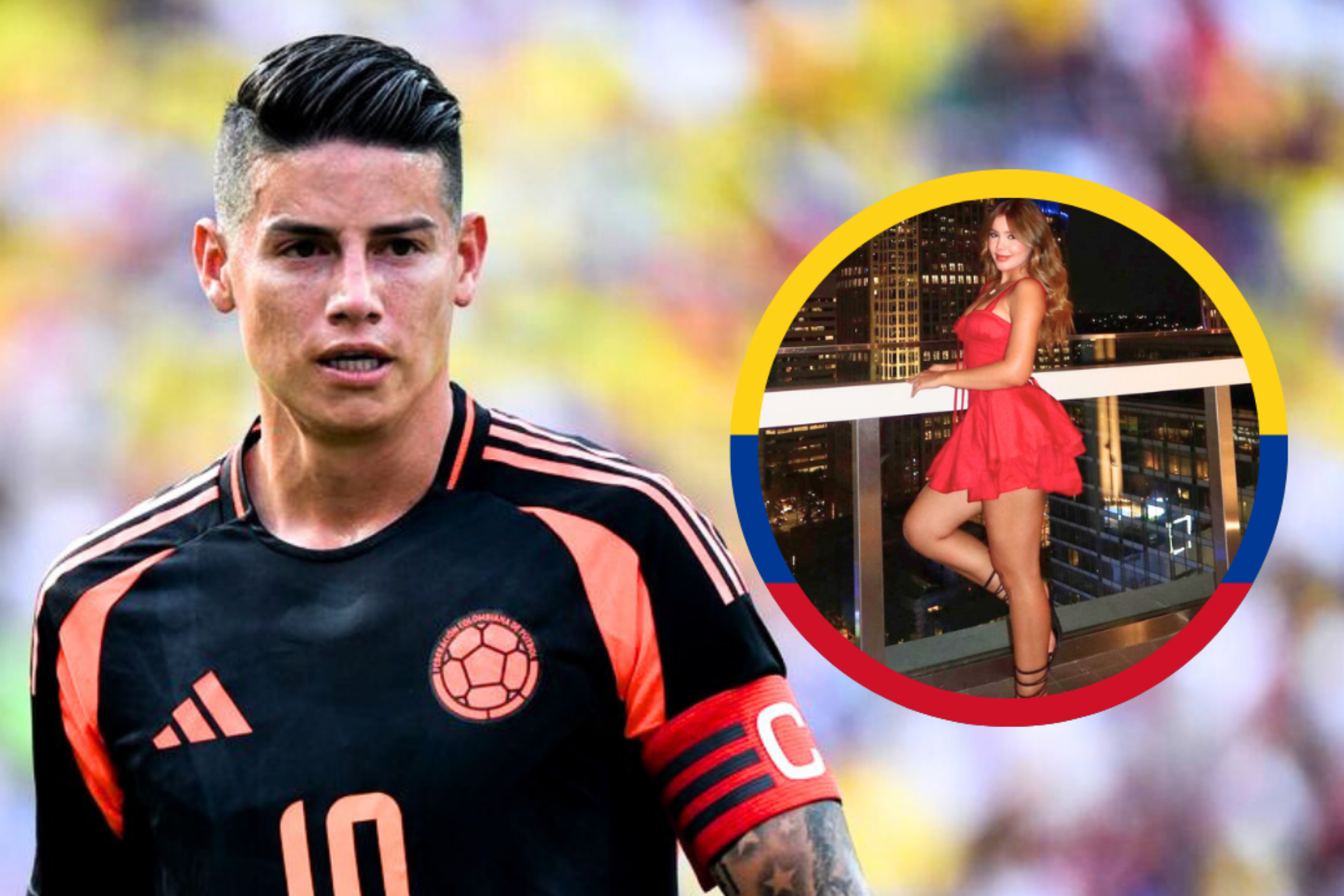 Luisa Duque, modelo de 21 años, sería la nueva novia de James Rodríguez (Instagram: James Rodríguez, Luisa Duque)