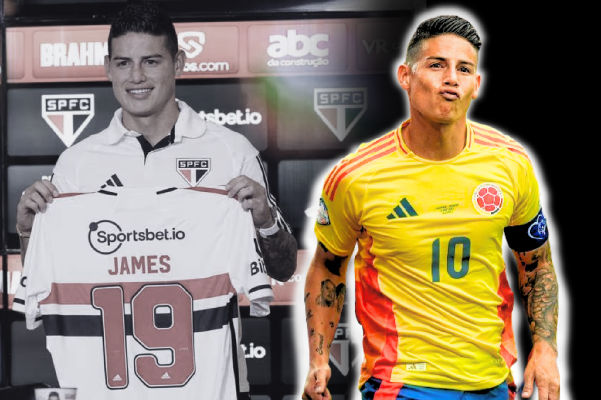 Salida de James Rodríguez del São Paulo y rumores de su futuro (EFE - Instagram: James Rodríguez)