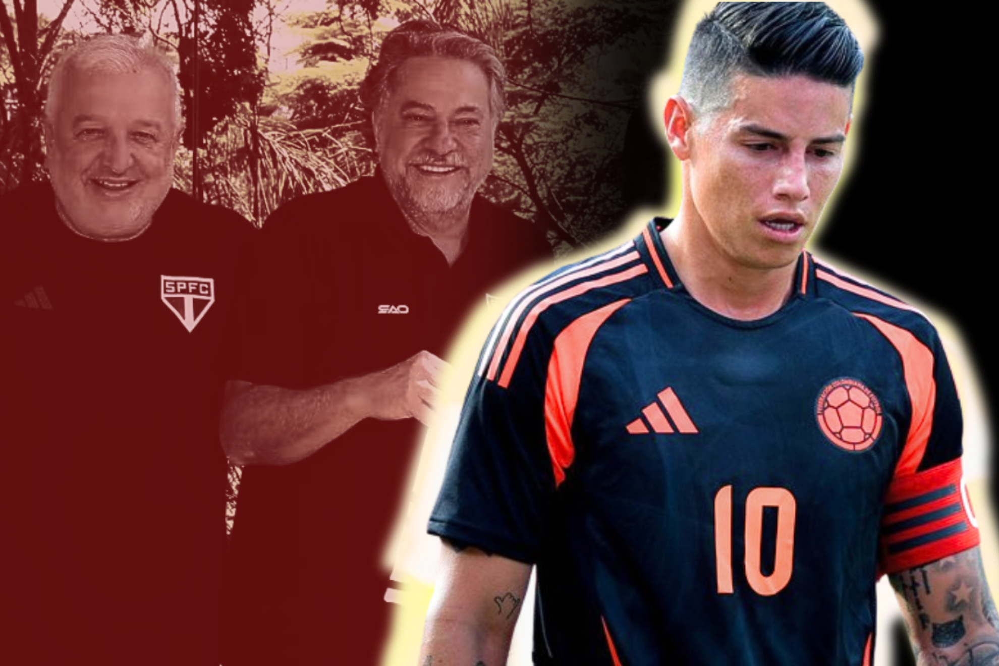 Directivos del São Paulo hablaron de la salida de James Rodríguez (São Paulo - Instagram: James Rodríguez)