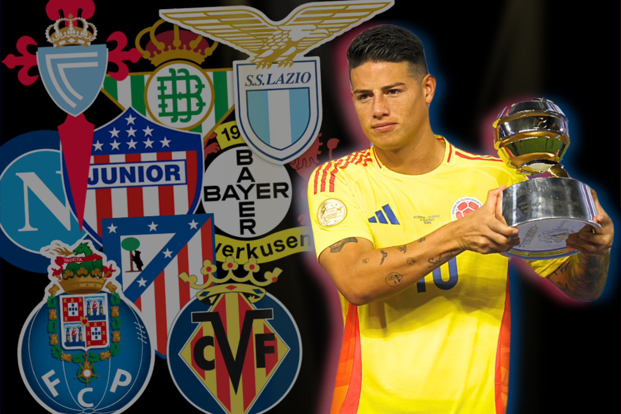 Rumores de James Rodríguez para la temporada 2024-25 (EFE - Clubes - Marca)