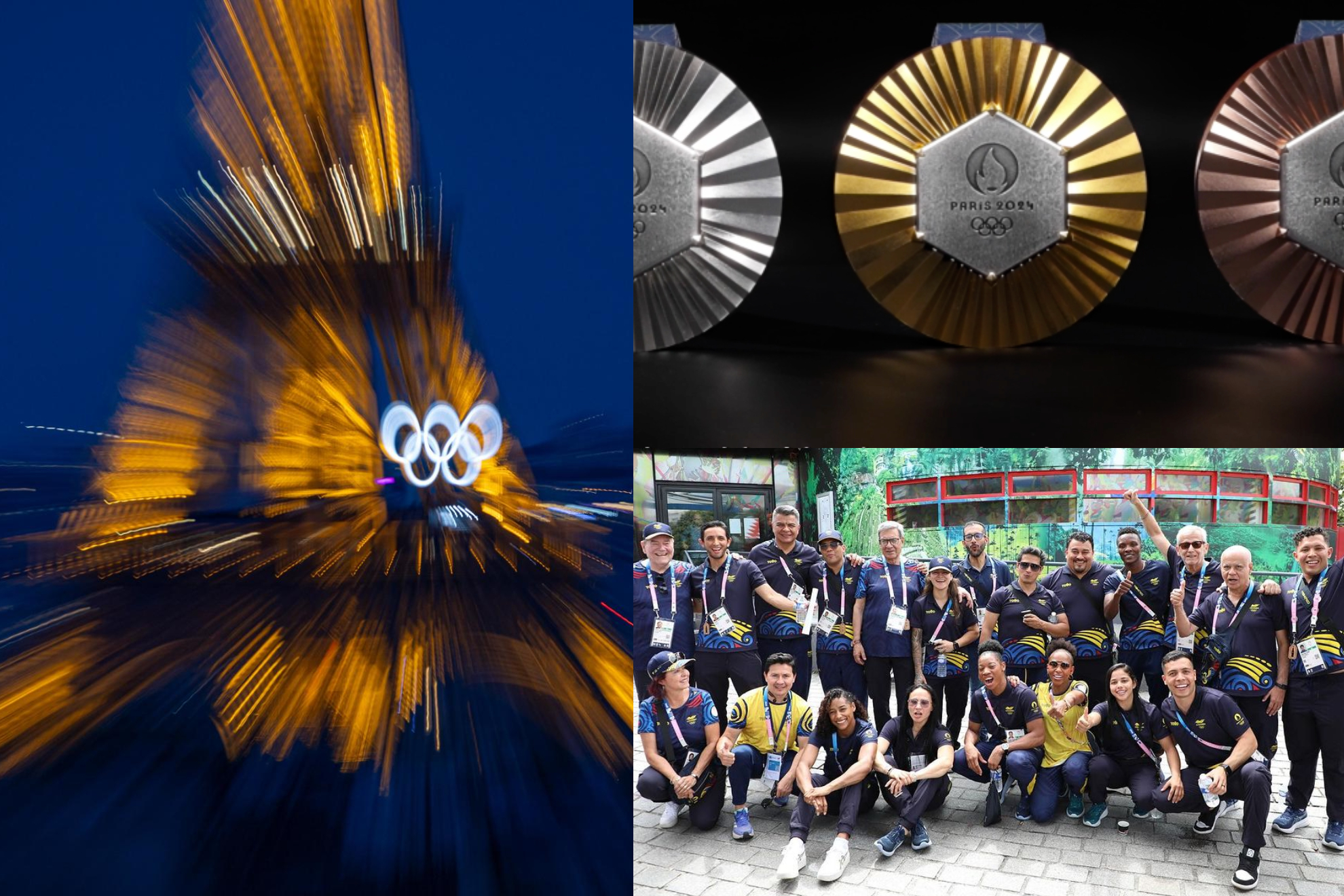 Seguir la inauguración de los Juegos Olímpcios parís 2024 en Colombia (EFE - COI - COC)