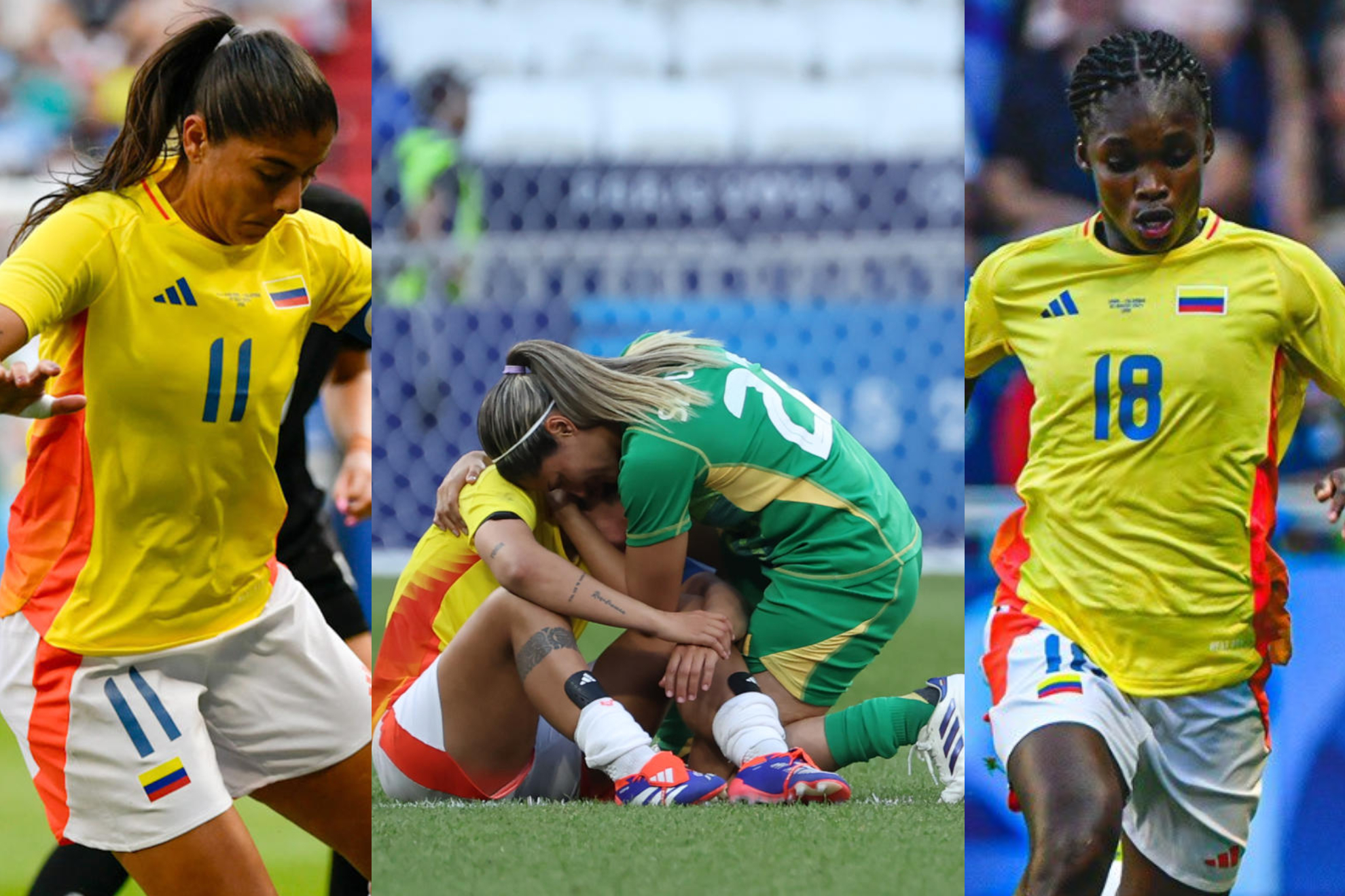 Críticas a la Selección Colombia por eliminación en juegos Olímpicos 2024 (EFE - FCF)