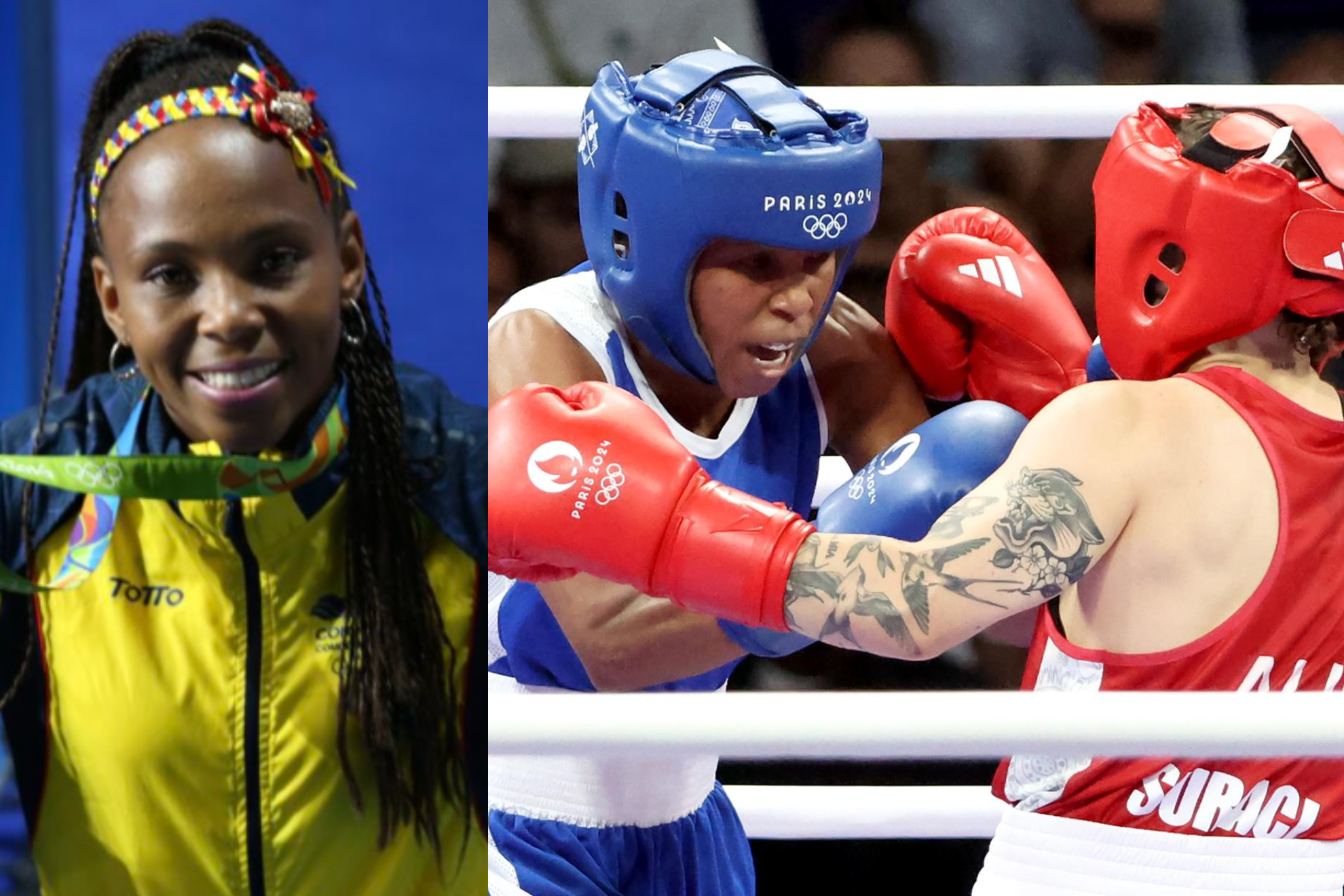 Ingrit Valencia se retiró del boxeo en los Juegos Olímpicos 2024 y señaló a críticos de deportistas (COC- EFE)