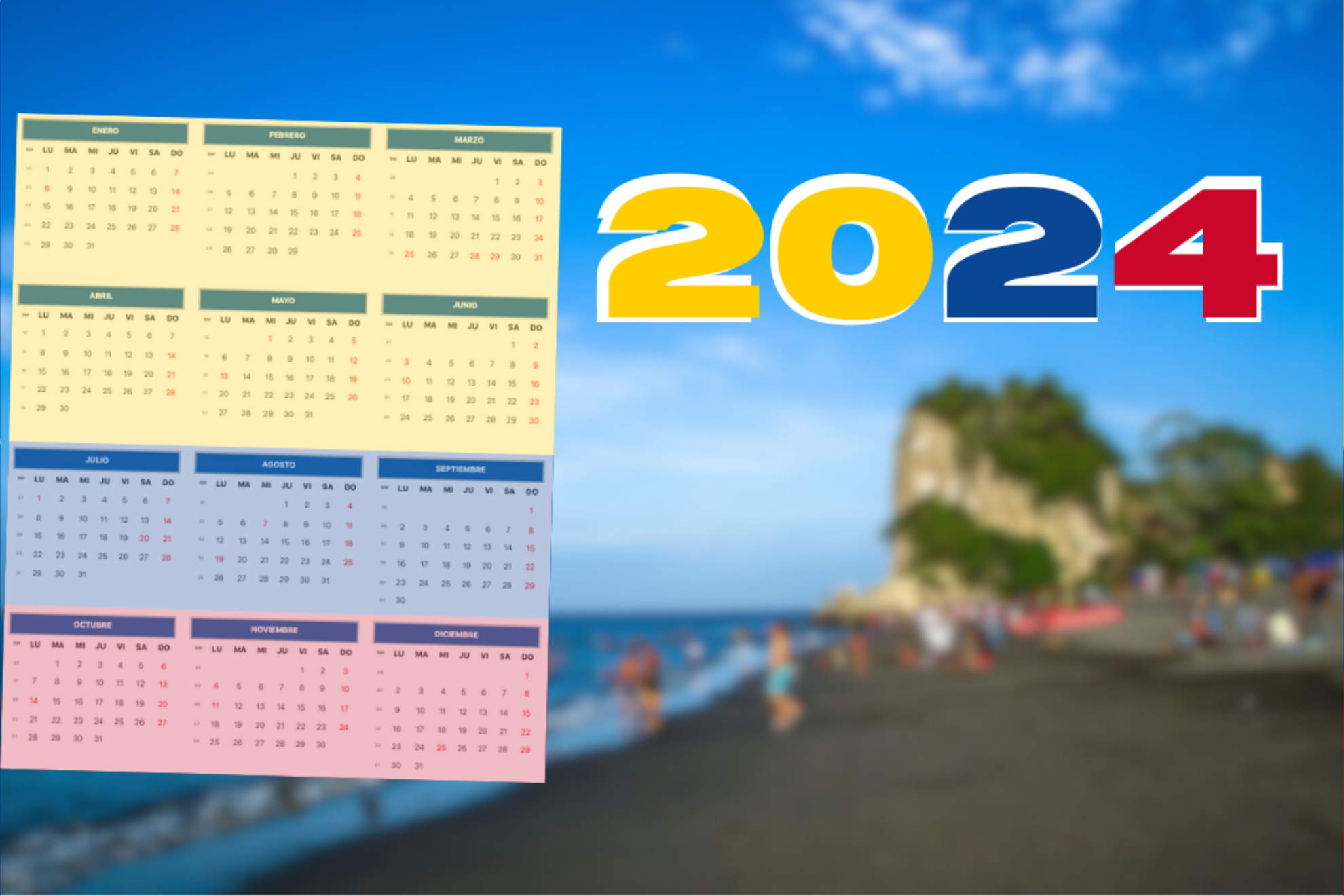 Días festivos y feriados en Colombia para 2024: los descansos y puentes que quedan de agosto a diciembre del 2024.