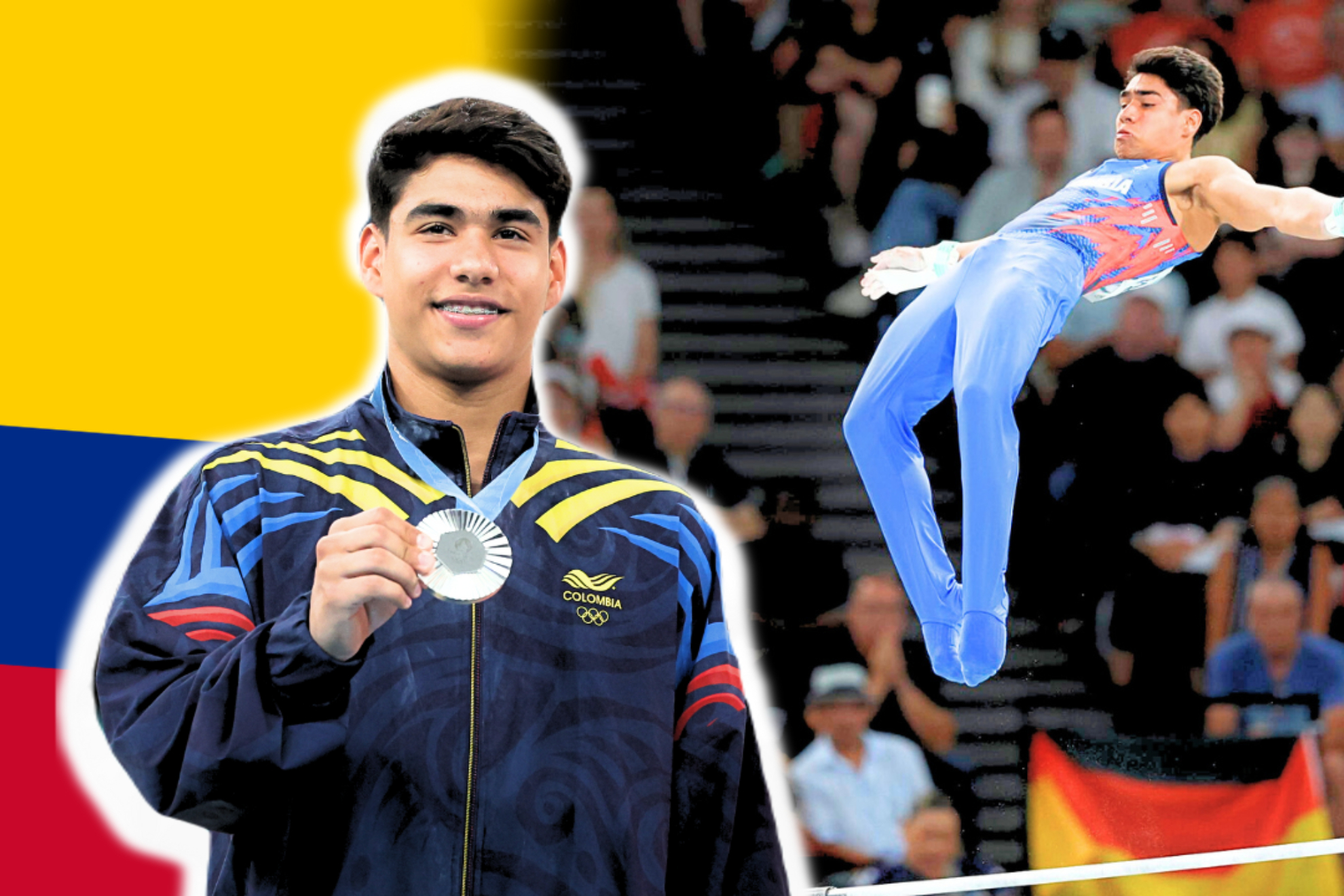 Ángel Barajas ganó medalla de plata en Juegos Olímpicos 2024 (EFE - Marca Colombia)