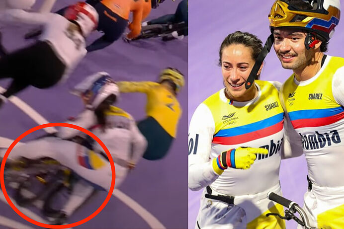 Mariana Pajón acusa a Lauren Reynoldsde eliminarla aposta de los Juegos Olímpicos de París.