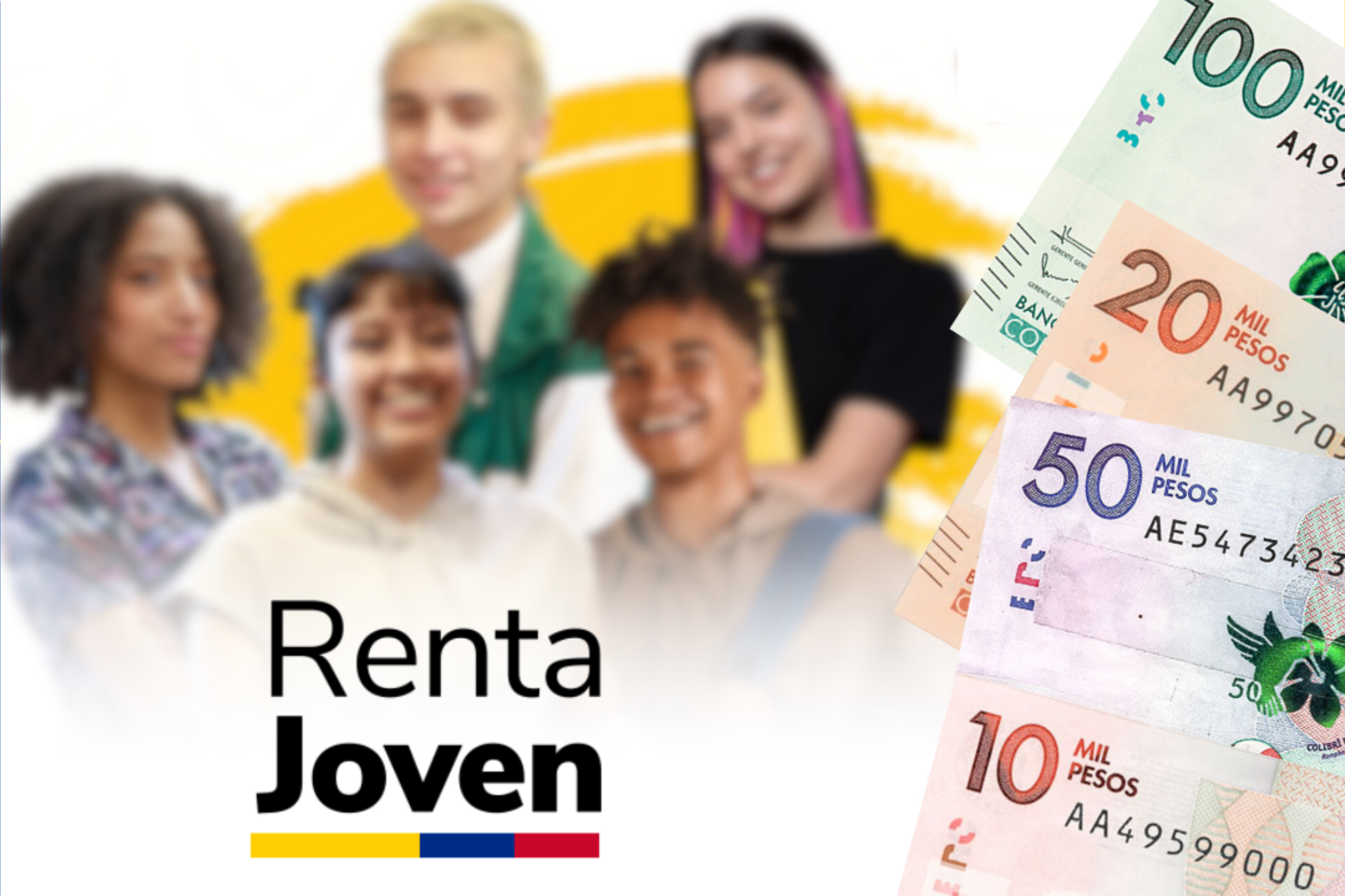 Renta Joven en Colombia inscripción para dineros y ayudas en 2024 (DPS - Ministerio de Educación - Banco de la República)