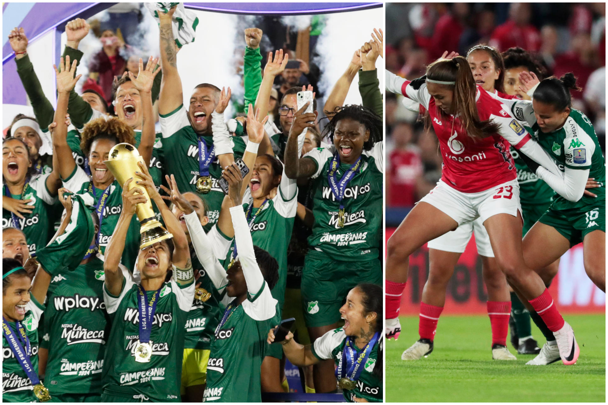 Diferencia de premios para campeones de Liga Femenina y Masculina en Colombia