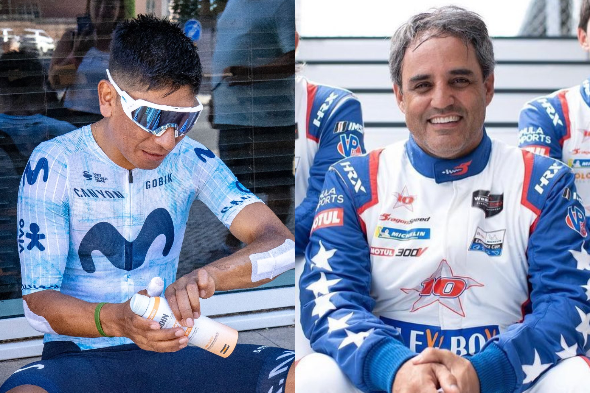 Respuesta de Nairo Quintana a Juan Pablo Montoya sobre deportistas colombianos
