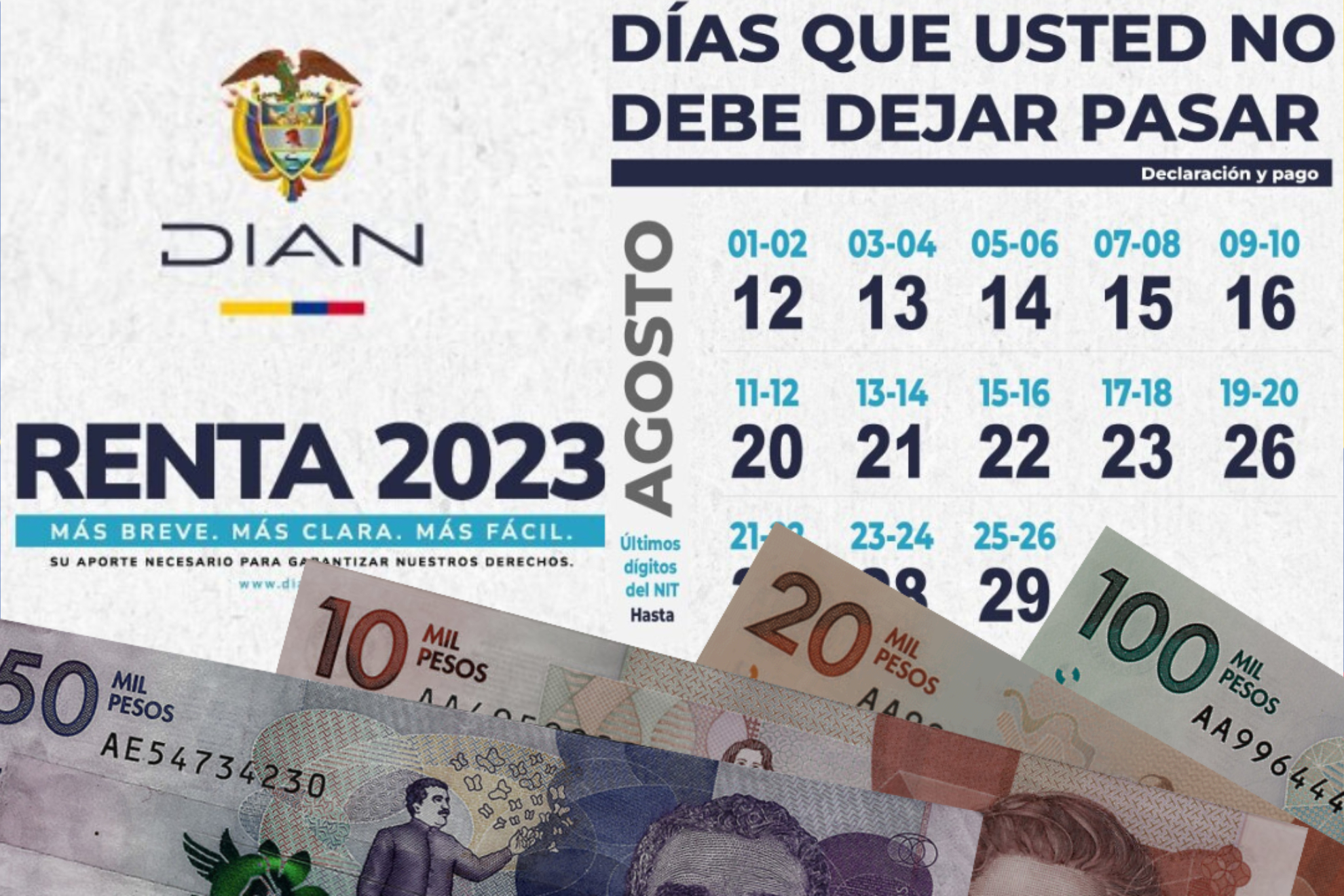 Nuevas fechas de Declaración de Renta en Colombia por daños en plataforma Dian